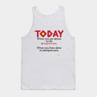 Today-Important-light Tank Top